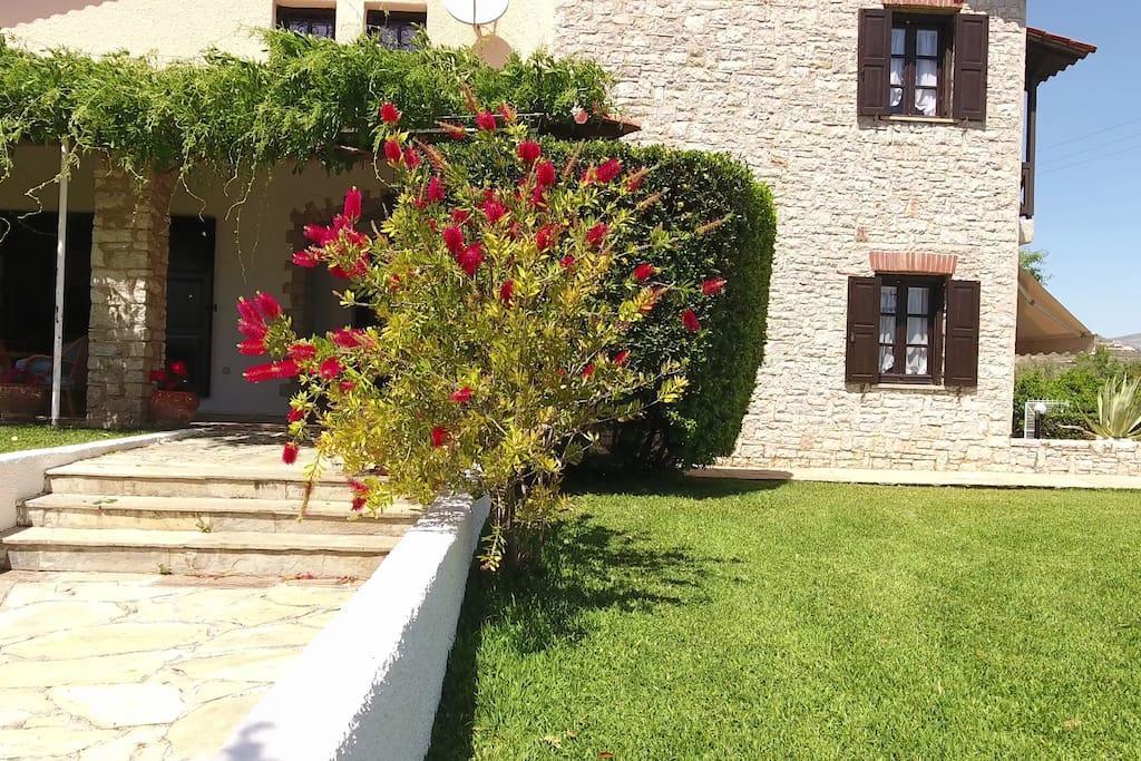 Orange Grove Villa Nea Tirins Esterno foto