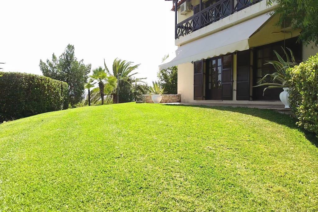 Orange Grove Villa Nea Tirins Esterno foto